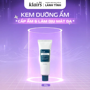 Kem dưỡng Dear Klairs Rich Moist Soothing Cream 80g - Dưỡng ẩm, làm dịu da, giá chỉ 404.000₫ 2 Kem dưỡng Dear Klairs Rich Moist Soothing Cream 80g - Dưỡng ẩm, làm dịu da, giá chỉ 404.000₫ 2