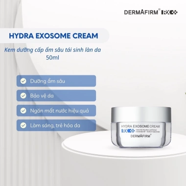 Kem dưỡng Dermafirm Hydra Exosome Cream 50ml - Cấp ẩm sâu, tái sinh da, chính hãng BS Yến giá ưu đãi 1.89 triệu 3