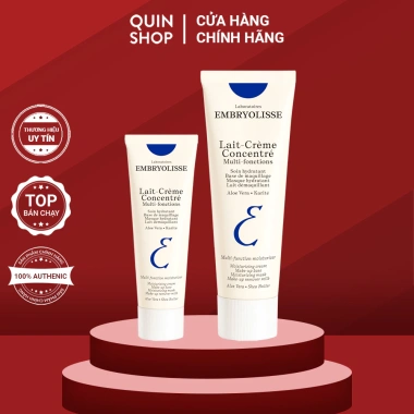 Kem Dưỡng Embryolisse Lait-Crème Concentré - Dưỡng ẩm, Làm Dịu Da, Giá Ưu Đãi 285.000₫
