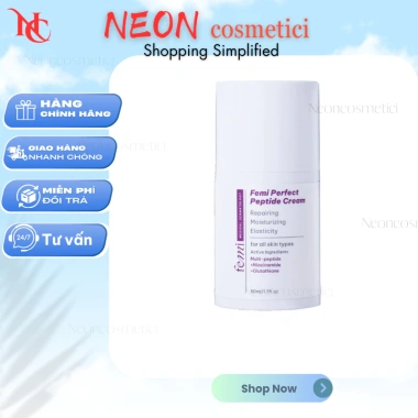 Kem Dưỡng Femi Peptide Cream 50ml Phục Hồi Tái Tạo Da Giá Ưu Đãi 969.000 VND