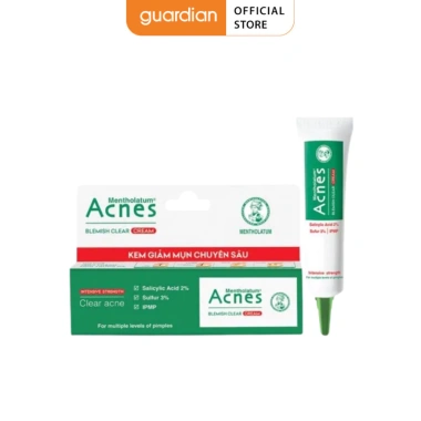 Kem Dưỡng Giảm Mụn Acnes Blemish Clear Cream 10gr - Giá 54k, Xóa Mụn Nhanh