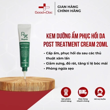Kem Dưỡng GoodnDoc RX Repair 20ml - Dưỡng Ẩm, Phục Hồi Da Post Treatment, Giá Ưu Đãi 255.000₫