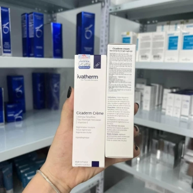 Kem dưỡng IVATHERM Cicaderm Creme 40ml - Phục hồi da giảm sẹo, chính hãng 2