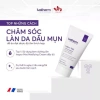 Kem dưỡng kiềm dầu da nhạy cảm, mụn Ivatherm Ivapur Mat Matifying Cream 40ml - Giá 784.000₫ 3