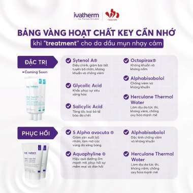 Kem dưỡng kiềm dầu da nhạy cảm, mụn Ivatherm Ivapur Mat Matifying Cream 40ml - Giá 784.000₫ 7 Kem dưỡng kiềm dầu da nhạy cảm, mụn Ivatherm Ivapur Mat Matifying Cream 40ml - Giá 784.000₫ 7