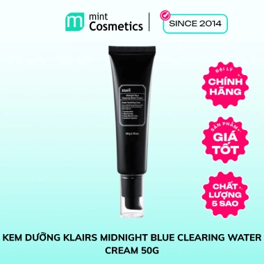 Kem Dưỡng Klairs Midnight Blue Cream 50g – Dưỡng ẩm, Kiểm soát bã nhờn, 515k