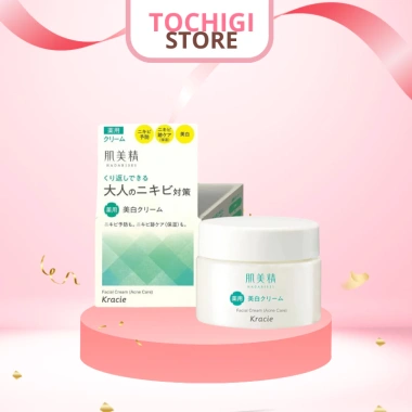 Kem dưỡng Kracie Hadabisei Acne ngừa mụn, dưỡng trắng, giá 229k – Da sạch sáng mịn