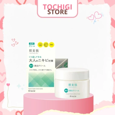Kem dưỡng Kracie Hadabisei Acne ngừa mụn, dưỡng trắng, giá 229k – Da sạch sáng mịn