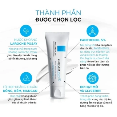 Kem Dưỡng La Roche Posay Cicaplast Baume B5+ Dưỡng ẩm, phục hồi, làm dịu da - 403.000₫ 2