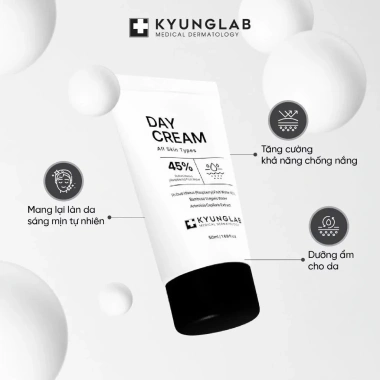 Kem Dưỡng Nâng Tone Kyunglab Day Cream 50ml - Cấp ẩm, Dưỡng Sáng, Chống Nắng Tức Thì, Giá Giảm 351,120₫ 8