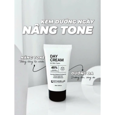 Kem Dưỡng Nâng Tone Kyunglab Day Cream 50ml - Cấp ẩm, Dưỡng Sáng, Chống Nắng Tức Thì, Giá Giảm 351,120₫ 9