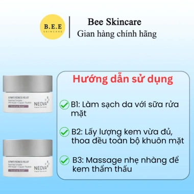 Kem Dưỡng Neova Ultimate Redness Relief - Làm Dịu Da, Giảm Đỏ, Dưỡng Ẩm Bee Skincare Giá 458.000 VND 4