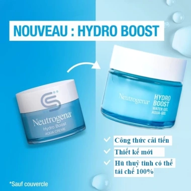 Kem dưỡng Neutrogena Hydro Boost Aqua-Gel 50ml - Cấp ẩm sâu, chỉ 245.920₫