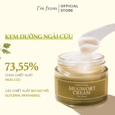 Kem dưỡng Ngải Cứu 50g – Phục hồi, làm dịu da mụn, giảm sẹo, giá 519.000 VND