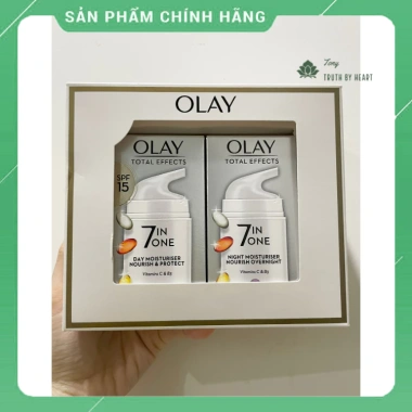 Kem dưỡng Olay Total Effects 7in1 Bản UK ngày đêm mẫu mới nhất giảm còn 350.000₫