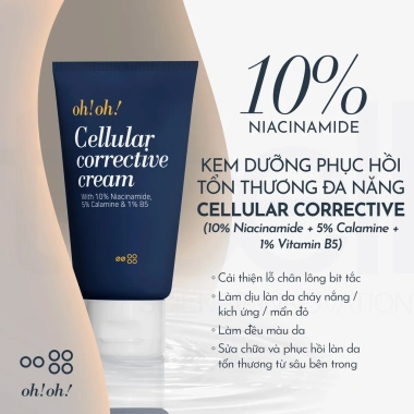 Kem Dưỡng Phục Hồi Da Đa Năng oh oh 30ml - Dưỡng ẩm, tái tạo, giảm nếp nhăn 3