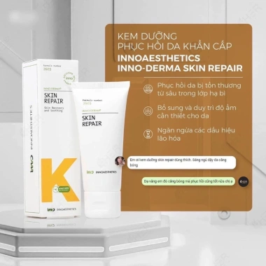 Kem dưỡng phục hồi da Innoaesthetics INNO SKIN REPAIR 60g - Giá ưu đãi 650.000, tái tạo da, dưỡng ẩm sâu 3 Kem dưỡng phục hồi da Innoaesthetics INNO SKIN REPAIR 60g - Giá ưu đãi 650.000, tái tạo da, dưỡng ẩm sâu 3