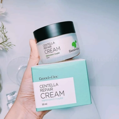 Kem Dưỡng Phục Hồi Da Rau Má Centella GoodnDoc 50ml Dưỡng ẩm, làm dịu, giảm thâm 3