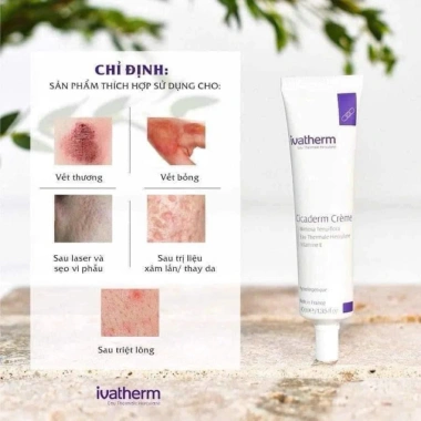 Kem dưỡng phục hồi Ivatherm Cicaderm Cream – Tái tạo da, ngăn ngứa, giá ưu đãi 489.000₫ 5 Kem dưỡng phục hồi Ivatherm Cicaderm Cream – Tái tạo da, ngăn ngứa, giá ưu đãi 489.000₫ 5