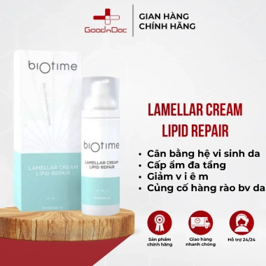 Kem Dưỡng Phục Hồi Lamellar Cream Lipid Repair Biomatrix GoodnDoc 50ml Dưỡng ẩm sâu tái tạo lipid làm mờ nếp nhăn