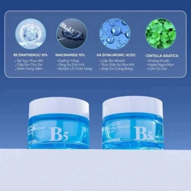 Kem Dưỡng Phục Hồi Trắng Da Pretty Skin Hydra B5 52ml - Da Sáng Rạng Ngời, Giá 400k