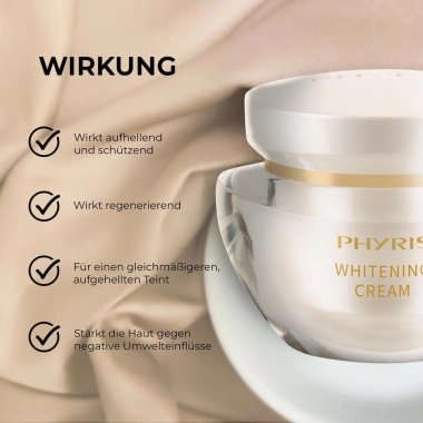 Kem dưỡng Phyris Whitening Cream – Sáng da, ngừa thâm nám, bill Đức chuẩn, giá 2.25tr 4 Kem dưỡng Phyris Whitening Cream – Sáng da, ngừa thâm nám, bill Đức chuẩn, giá 2.25tr 4