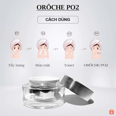 Kem dưỡng PO2 Tone Up Cream 50ml - Dưỡng ẩm, Trắng da, Tone Up, Giá ưu đãi 664k