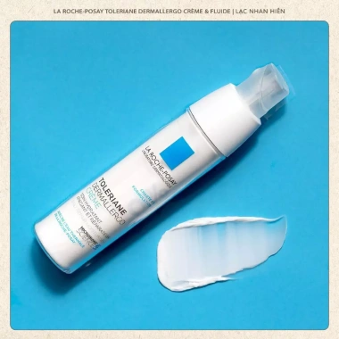 Kem dưỡng Posay Toleriane Dermallergo Creme và Fluid - Phục hồi da dị ứng, mẫn cảm, da mẹ bầu, giảm giá 750.000₫