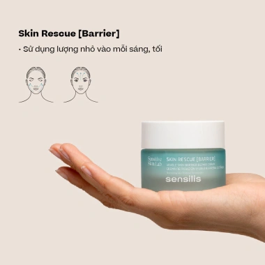 Kem dưỡng Sensilis Skin Rescue Barrier 50ml - Làm dịu, phục hồi hàng rào bảo vệ da, giảm giá 1.150.000 VND 5 Kem dưỡng Sensilis Skin Rescue Barrier 50ml - Làm dịu, phục hồi hàng rào bảo vệ da, giảm giá 1.150.000 VND 5