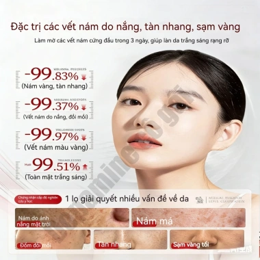 Kem dưỡng serum trắng da mặt Loại bỏ tàn nhang, tẩy mụn, giảm vết thâm - 49.999đ