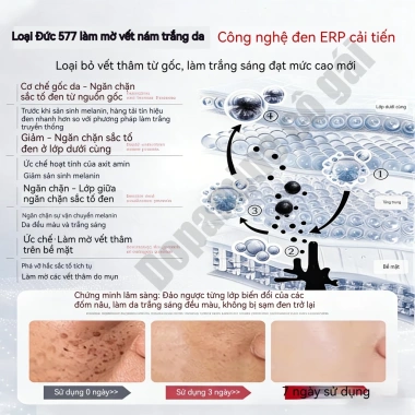 Kem dưỡng serum trắng da mặt Loại bỏ tàn nhang, tẩy mụn, giảm vết thâm - 49.999đ 4 Kem dưỡng serum trắng da mặt Loại bỏ tàn nhang, tẩy mụn, giảm vết thâm - 49.999đ 4