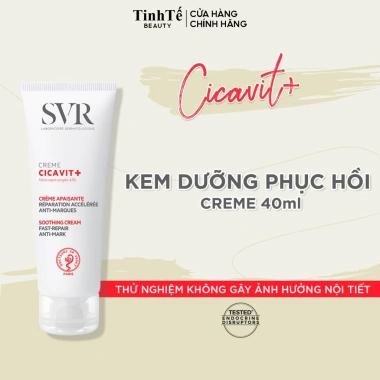 Kem dưỡng SVR CICAVIT+ 40ml - Dưỡng ẩm, tái tạo, giảm lão hoá, giá 340.000₫