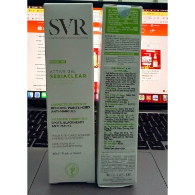 Kem Dưỡng SVR Sebiaclear Active Gel 40ml - Giảm mụn, kiểm soát dầu, da sạch, chỉ 441.750 VND 2