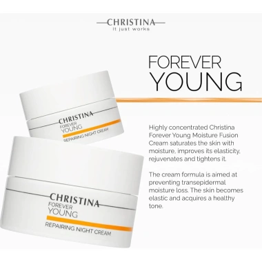 Kem dưỡng tái tạo ban đêm Christina Repairing Night Cream 50ml - Hiệu chỉnh da, giảm giá 2.9tr