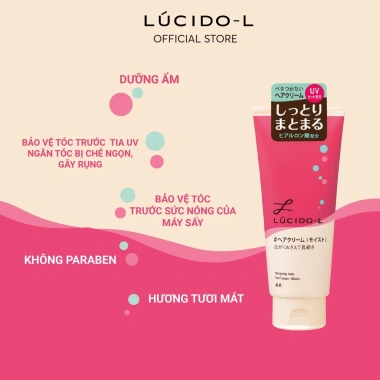 Kem Dưỡng & Tạo Kiểu Tóc Lucido-L Moist 150g Dưỡng Ẩm, Giảm Giá 125k Đánh Thức Bóng 3 Kem Dưỡng & Tạo Kiểu Tóc Lucido-L Moist 150g Dưỡng Ẩm, Giảm Giá 125k Đánh Thức Bóng 3