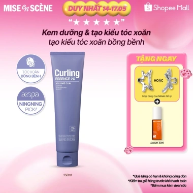 Kem dưỡng tạo kiểu tóc xoăn tự nhiên Curling Essence 2X 150ml - Bóng mượt, vào nếp, giá ưu đãi 233k 2