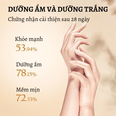 Kem Dưỡng Tay Collagen SADOER Chống Lão Hóa Cấp ẩm Da Mềm Mịn Trắng Sáng 6 Kem Dưỡng Tay Collagen SADOER Chống Lão Hóa Cấp ẩm Da Mềm Mịn Trắng Sáng 6