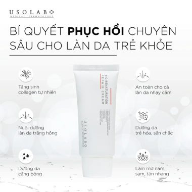 Kem dưỡng tế bào gốc Bio Intensive Repair Cream USOLAB 50ml - Phục hồi da, ngăn lão hoá, 850k 4 Kem dưỡng tế bào gốc Bio Intensive Repair Cream USOLAB 50ml - Phục hồi da, ngăn lão hoá, 850k 4
