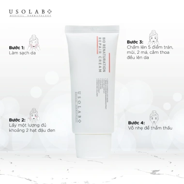 Kem dưỡng tế bào gốc Bio Intensive Repair Cream USOLAB 50ml - Phục hồi da, ngăn lão hoá, 850k