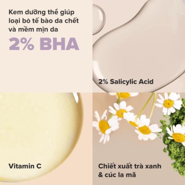 Kem dưỡng thể Paula's Choice 2% BHA giảm mụn, làm mịn da - Giá chỉ 975.000₫
