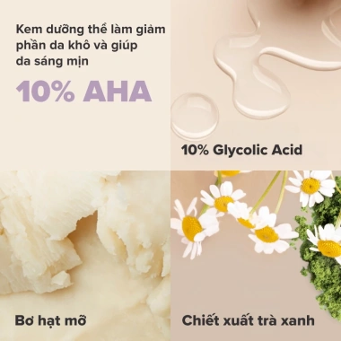 Kem dưỡng thể Paulas Choice Skin Revealing 10% AHA 210ml - Dưỡng ẩm, làm sáng và đều màu da, giảm thâm, giá ưu đãi 975k 3