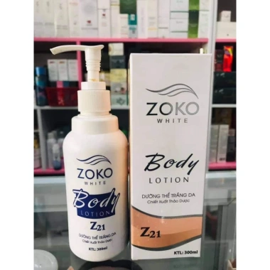 Kem dưỡng thể thảo dược Zoko 300ml - Trắng da, dưỡng ẩm, giảm thâm, giá ưu đãi 140k