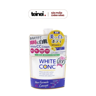Kem Dưỡng Thể White Conc 200g - Làm Sáng Da Toàn Thân, Dưỡng ẩm, Giá Ưu Đãi 250k 2 Kem Dưỡng Thể White Conc 200g - Làm Sáng Da Toàn Thân, Dưỡng ẩm, Giá Ưu Đãi 250k 2