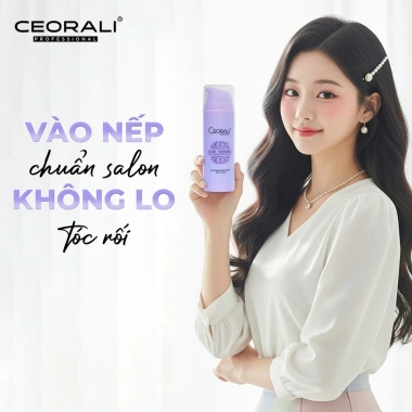 Kem dưỡng tóc uốn Ceorali 150ml Lọn mềm giữ nếp không bết dính 109.000 VND