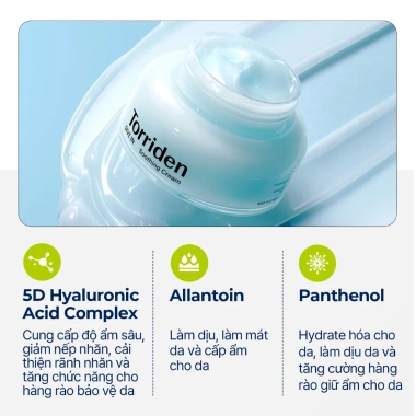 Kem dưỡng TORRIDEN DIVE IN hyaluronic acid phân tử thấp, dưỡng ẩm sảng khoái – Giá chỉ 329.000 VND 6 Kem dưỡng TORRIDEN DIVE IN hyaluronic acid phân tử thấp, dưỡng ẩm sảng khoái – Giá chỉ 329.000 VND 6