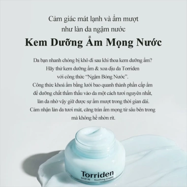 Kem dưỡng TORRIDEN DIVE IN hyaluronic acid phân tử thấp, dưỡng ẩm sảng khoái – Giá chỉ 329.000 VND