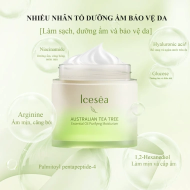 Kem Dưỡng Tràm Trà ICESEA Chống Mụn, Se Khít Lỗ Chân Lông - Giá 129.000 Đ 6