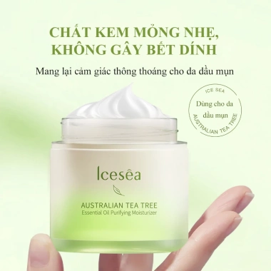 Kem Dưỡng Tràm Trà ICESEA Chống Mụn, Se Khít Lỗ Chân Lông - Giá 129.000 Đ 8