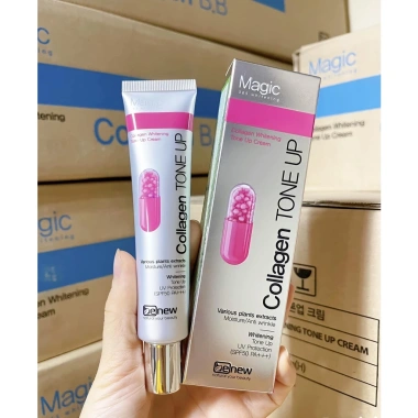 Kem Dưỡng Trắng & Chống Nắng BENEW Collagen Tone Up Cream - Nâng Tone, Sáng Da, Giá 259.000₫