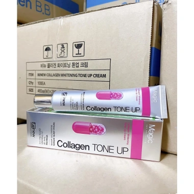 Kem Dưỡng Trắng & Chống Nắng BENEW Collagen Tone Up Cream - Nâng Tone, Sáng Da, Giá 259.000₫ 2 Kem Dưỡng Trắng & Chống Nắng BENEW Collagen Tone Up Cream - Nâng Tone, Sáng Da, Giá 259.000₫ 2